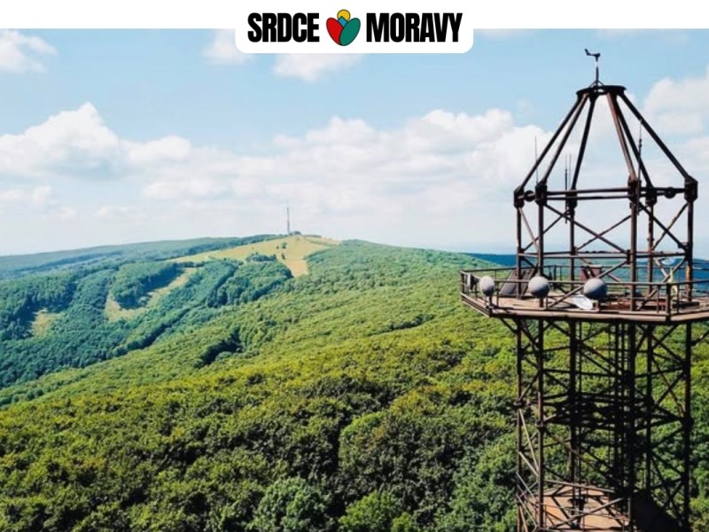 TIP: Zapomenutý vrchol JELENEC nabízí klid a tajemnou věž