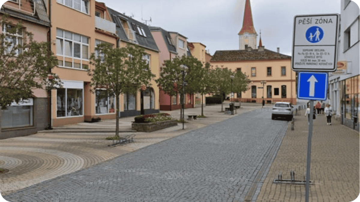 V BYSTŘICI p. H. spouští ostrý provoz inteligentních kamer v pěší zóně