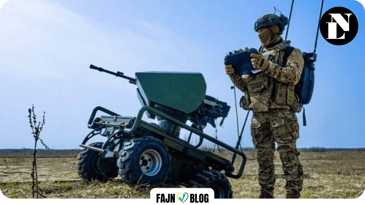 UKRAJINA nasadila robotické zabijáky, kteří ničí ruské létající DRONY